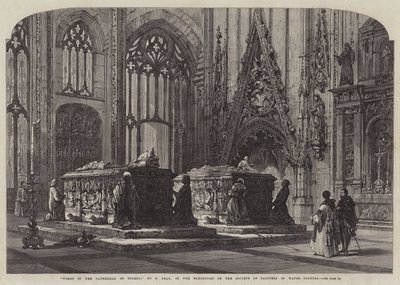 Tumbas en la Catedral de Toledo de Samuel Read